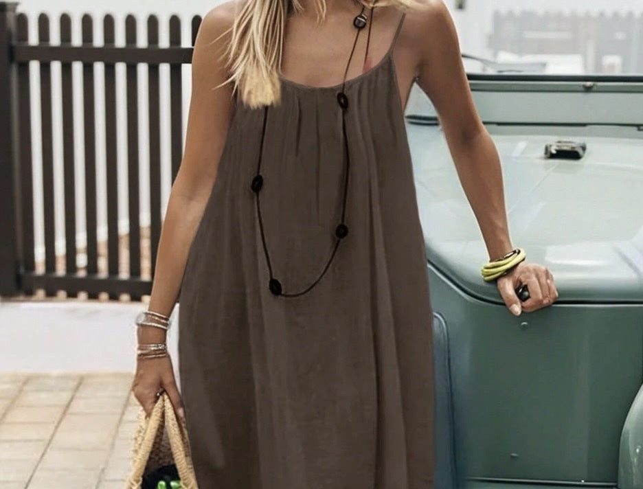 Perle | Mini Vestido de Seda Satinada Liso, Fruncido, Espalda Descubierta | Blanca Vela