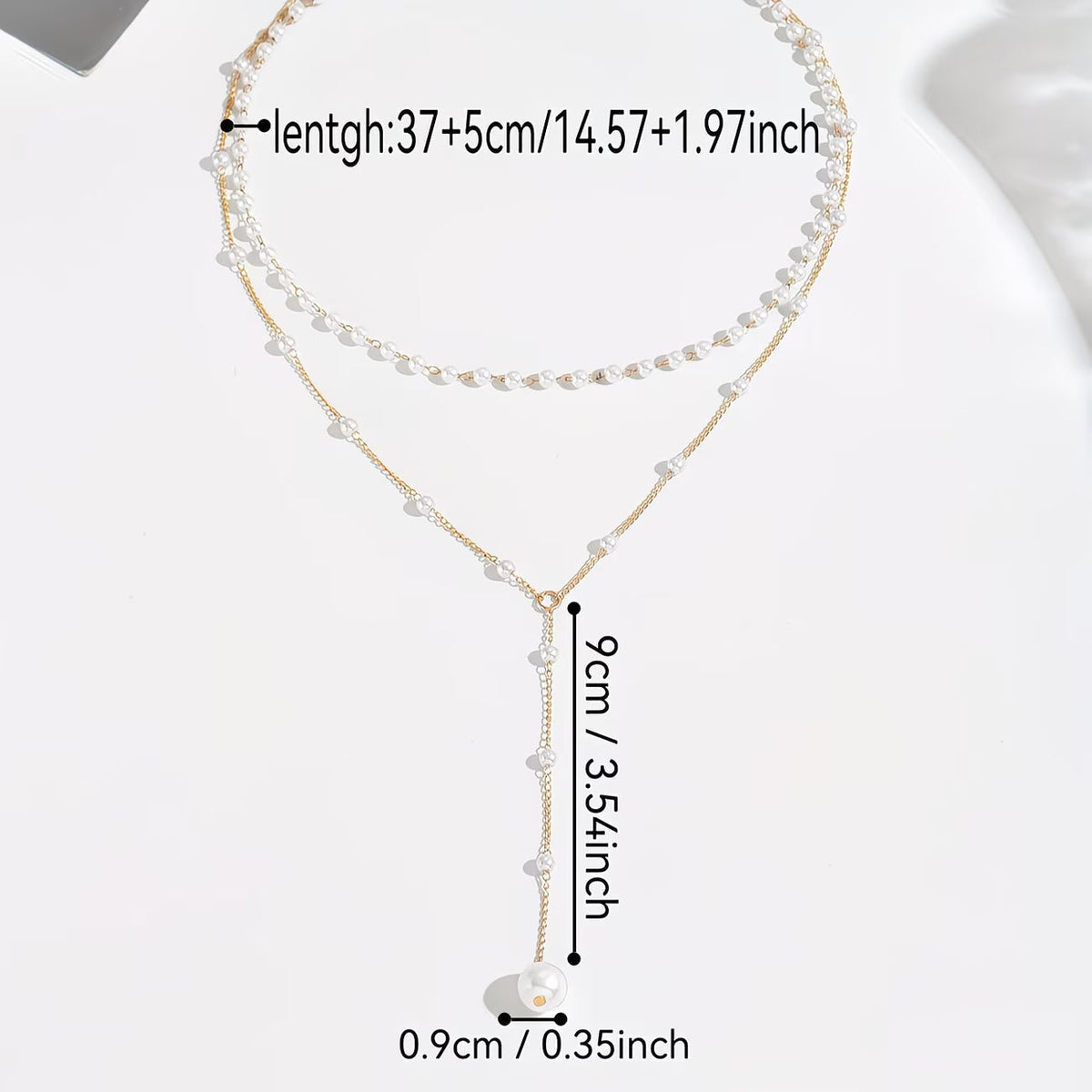 Collar con Perlas Graduadas | Blanca Vela