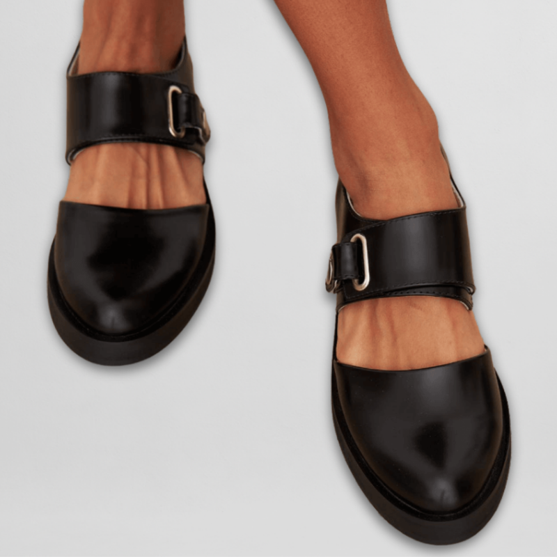 Antonietta - Zapatos Mary Jane clásicos con hebilla ajustable | Blanca Vela