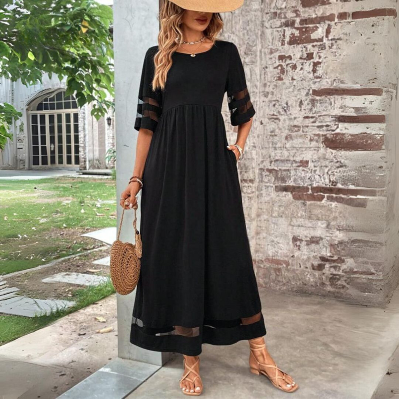Auris – Vestido midi favorecedor | Blanca Vela