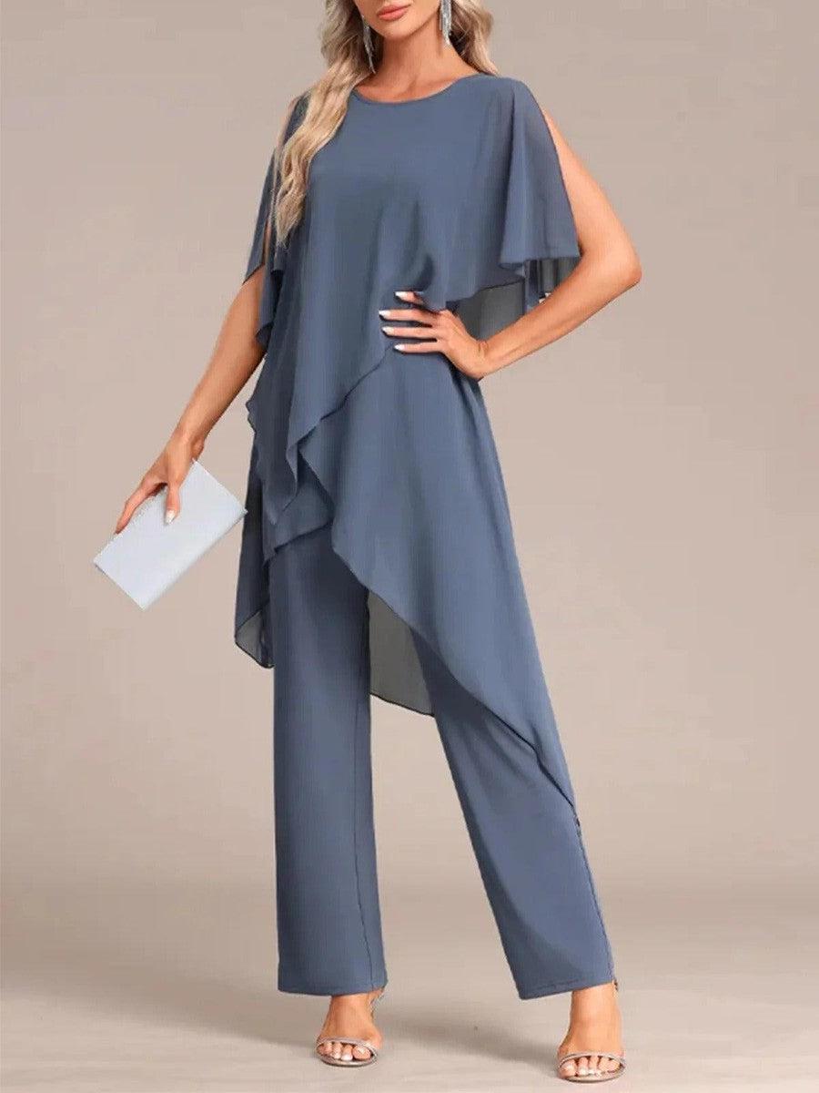 Chloé | Conjunto Dos Piezas Cuello Redondo | Blanca Vela