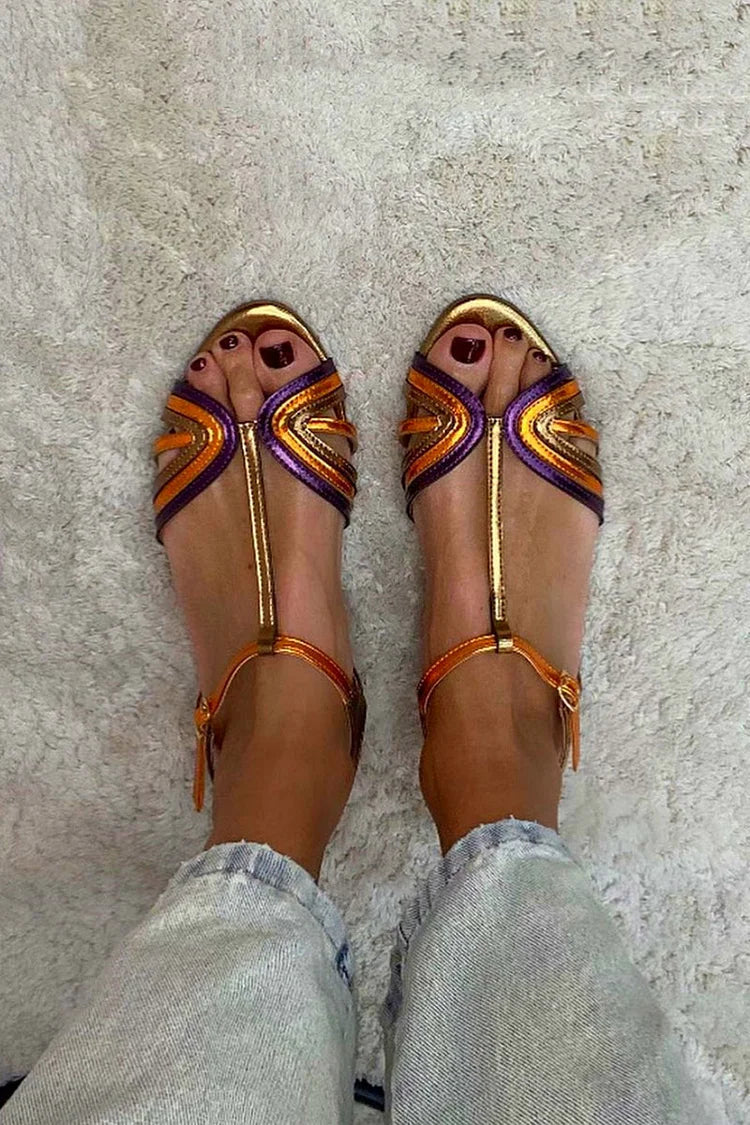 Viviana | Sandalias Colores Mediterráneos | Blanca Vela