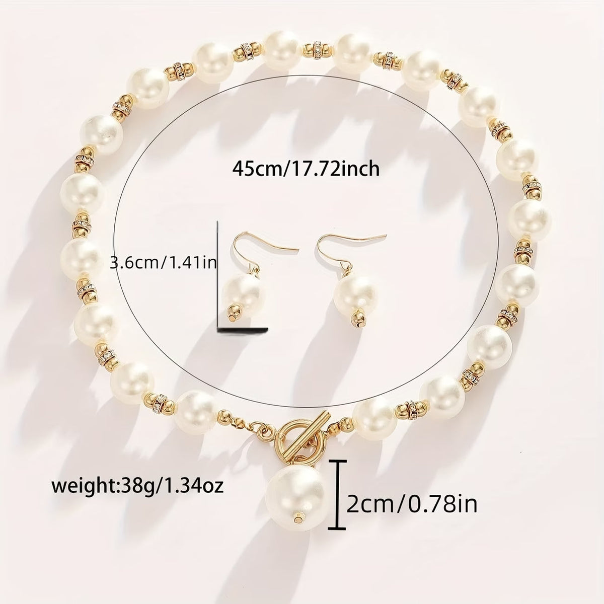 Set de Collares de Perlas Chunky | Blanca Vela