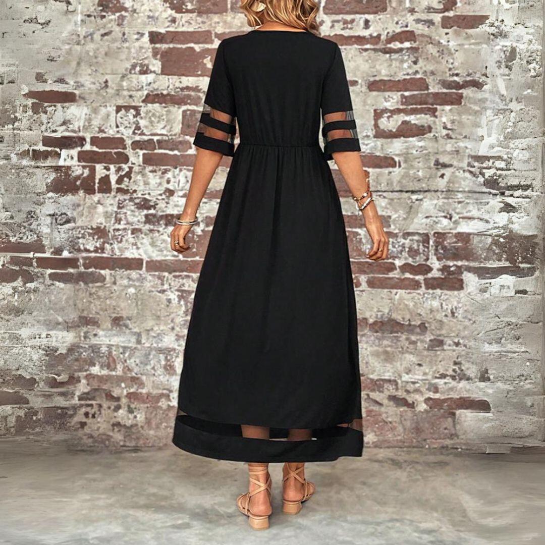 Auris – Vestido midi favorecedor | Blanca Vela