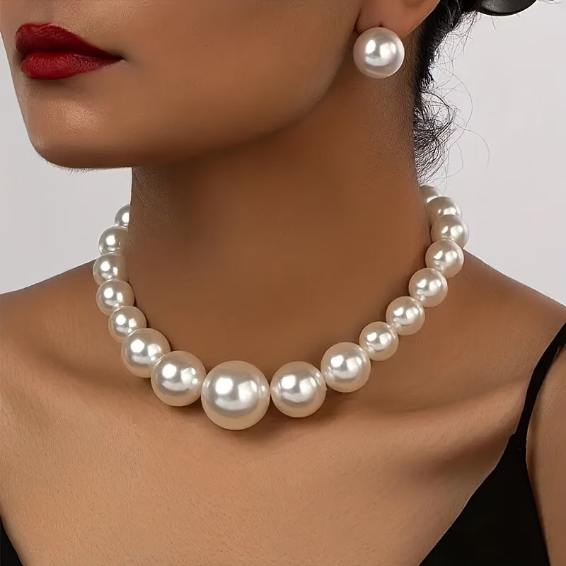 Set de Joyas de Perlas Vintage Clásicas | Blanca Vela