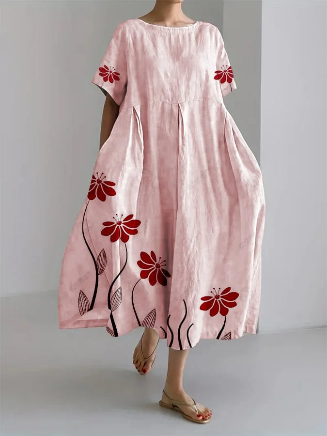 Vestido de verano floral Sabi | Blanca Vela