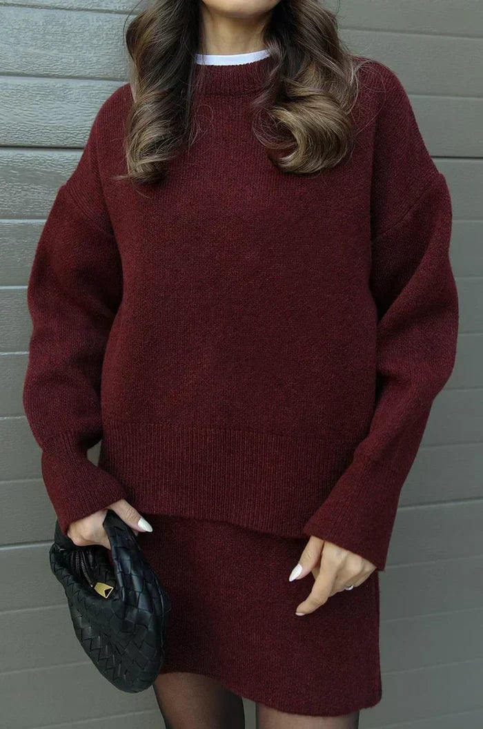 Beatrice | Conjunto de punto suave | Blanca Vela