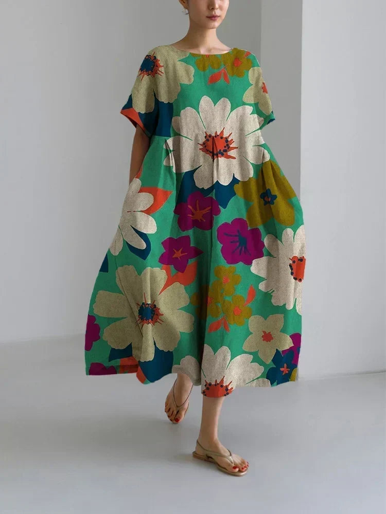 Vestido de verano floral Vito | Blanca Vela