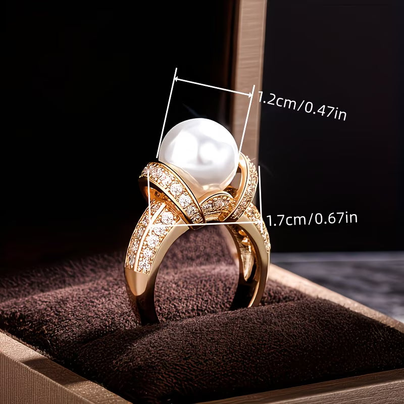Anillo con Perla de la Corona | Blanca Vela