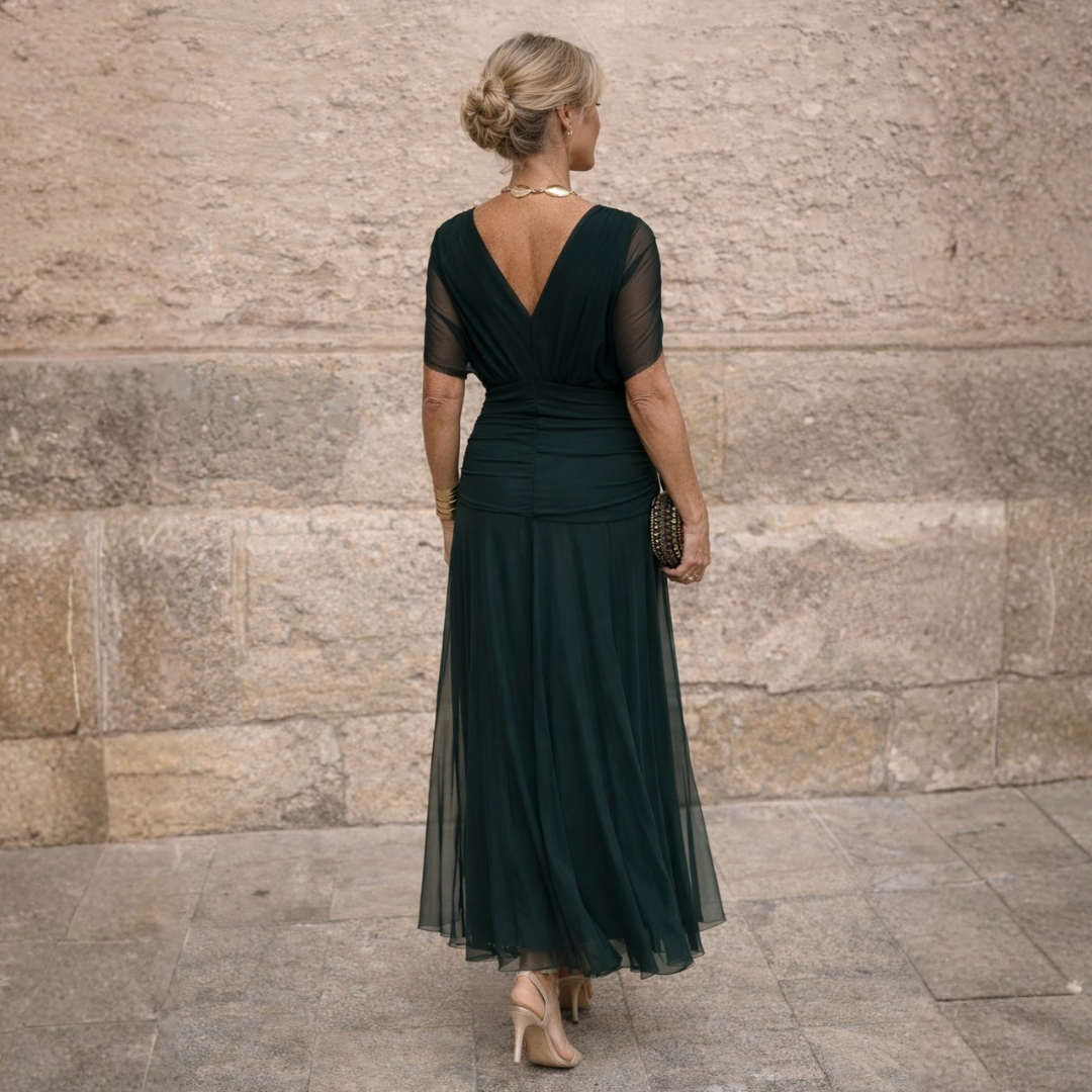 Eliza™ – Elegante vestido verde | Blanca Vela