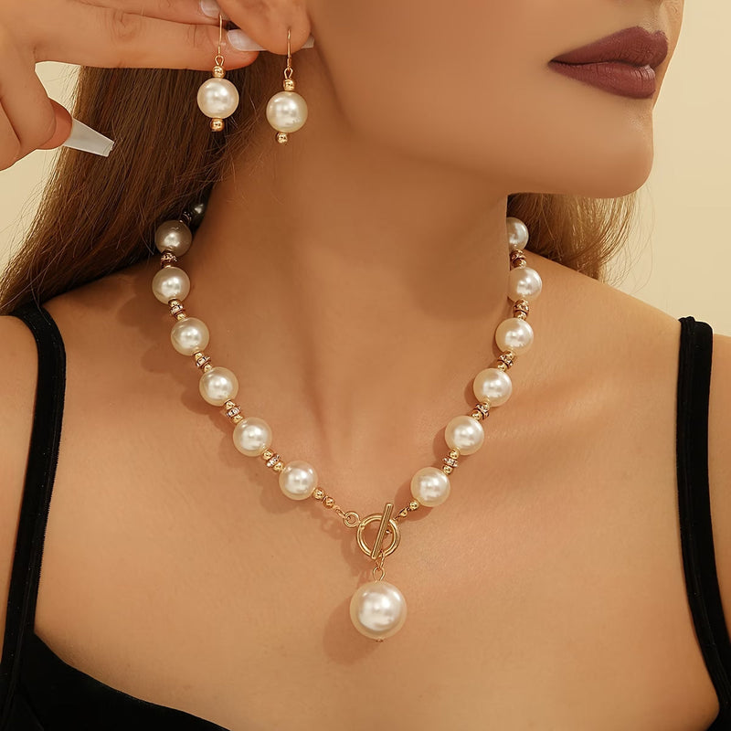 Set de Collares de Perlas Chunky | Blanca Vela