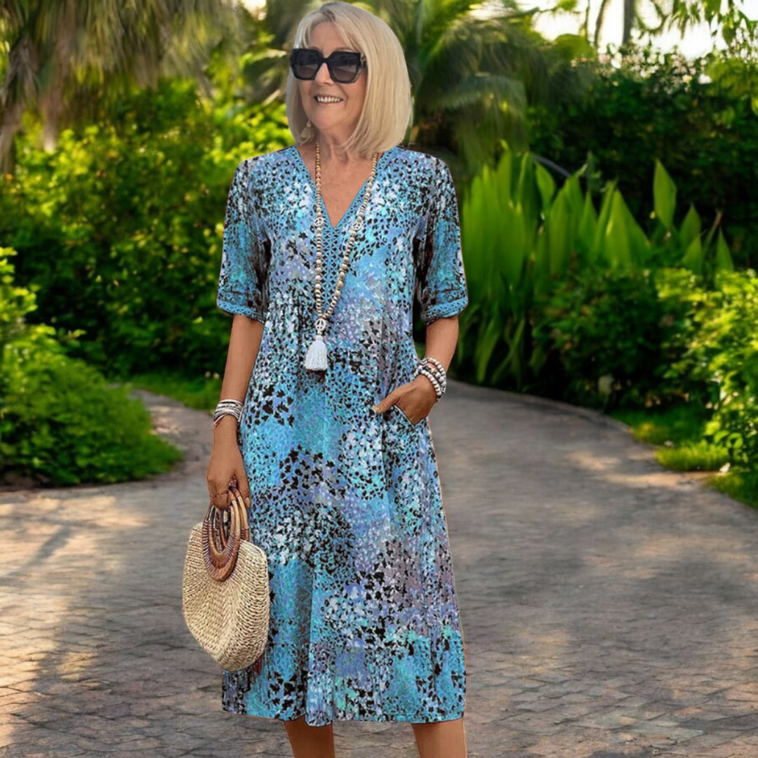 Iris™  – Vestido ligero y vaporoso con un corte favorecedor | Blanca Vela