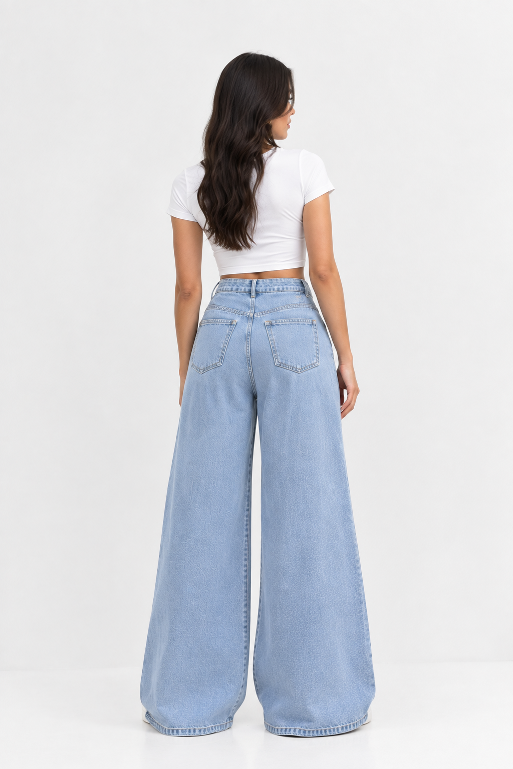 VAQUERO WIDE LEG ASIMÉTRICO | Blanca Vela