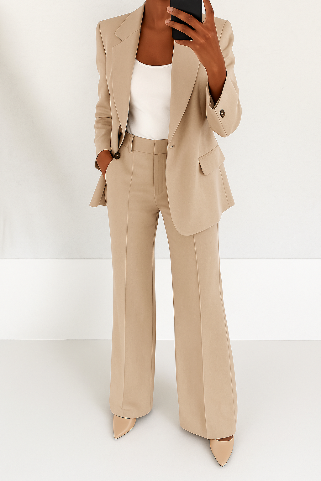 Patrizia | Traje elegante de corte sastre | Blanca Vela
