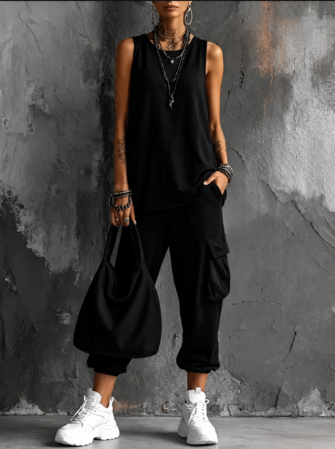 Noelia | Conjunto casual de confort urbano | Blanca Vela
