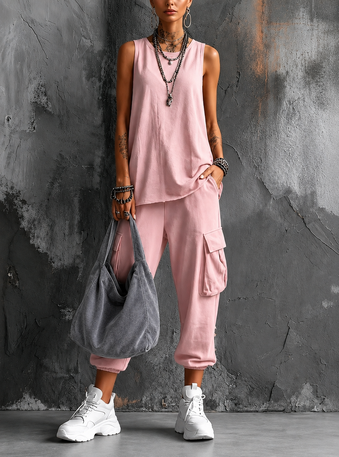 Noelia | Conjunto casual de confort urbano | Blanca Vela