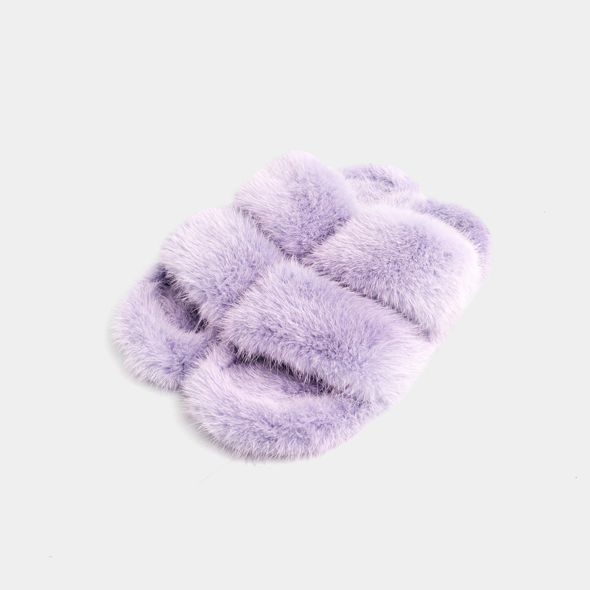 Cortina: doble cortadora en Visone (lila) | Blanca Vela