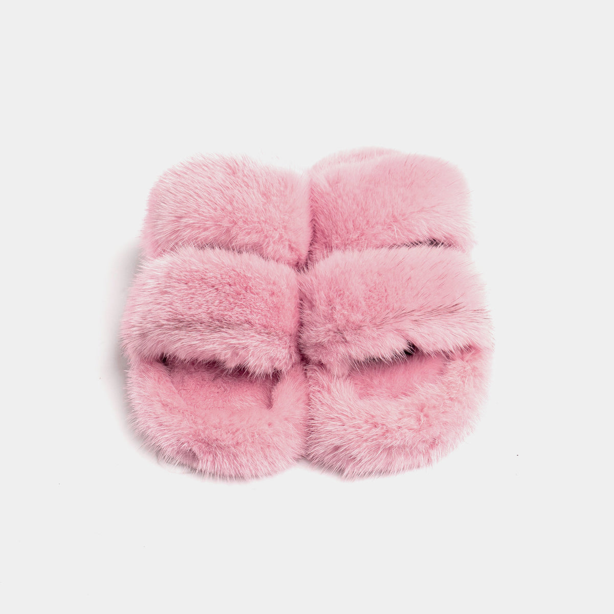 Cortina - Banda doble en Visone (Rosa) | Blanca Vela