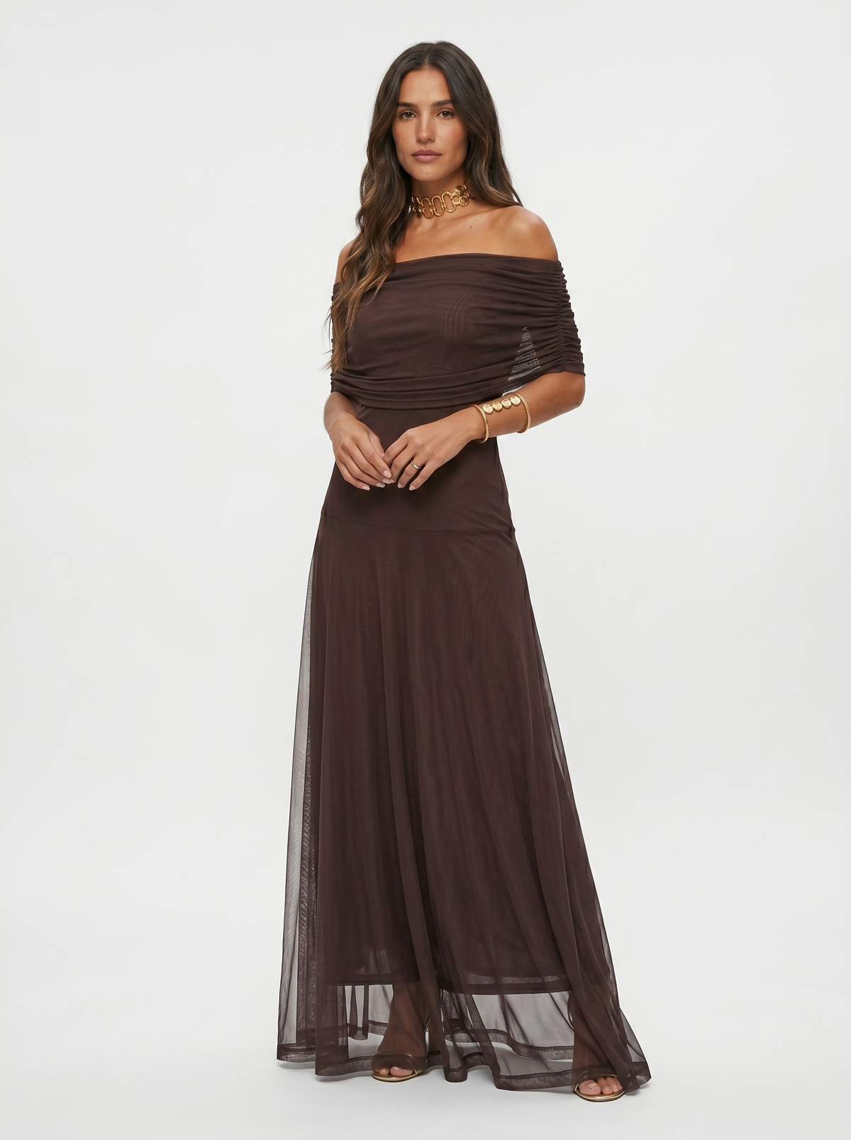 Carla | Vestido maxi elegante y sencillo | Blanca Vela