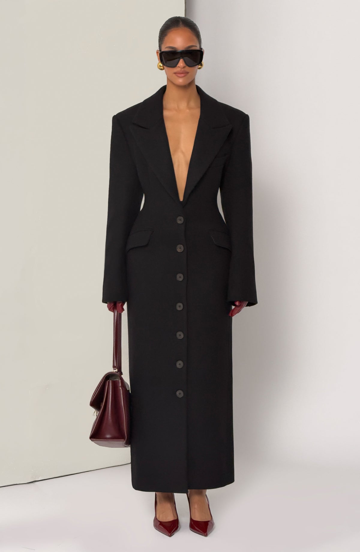 Abrigo Ursula - Negro | Blanca Vela