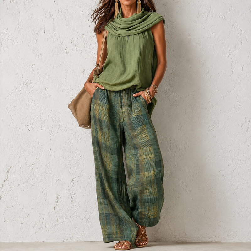 Odilinda | Conjunto Bohemio Confortable | Blanca Vela