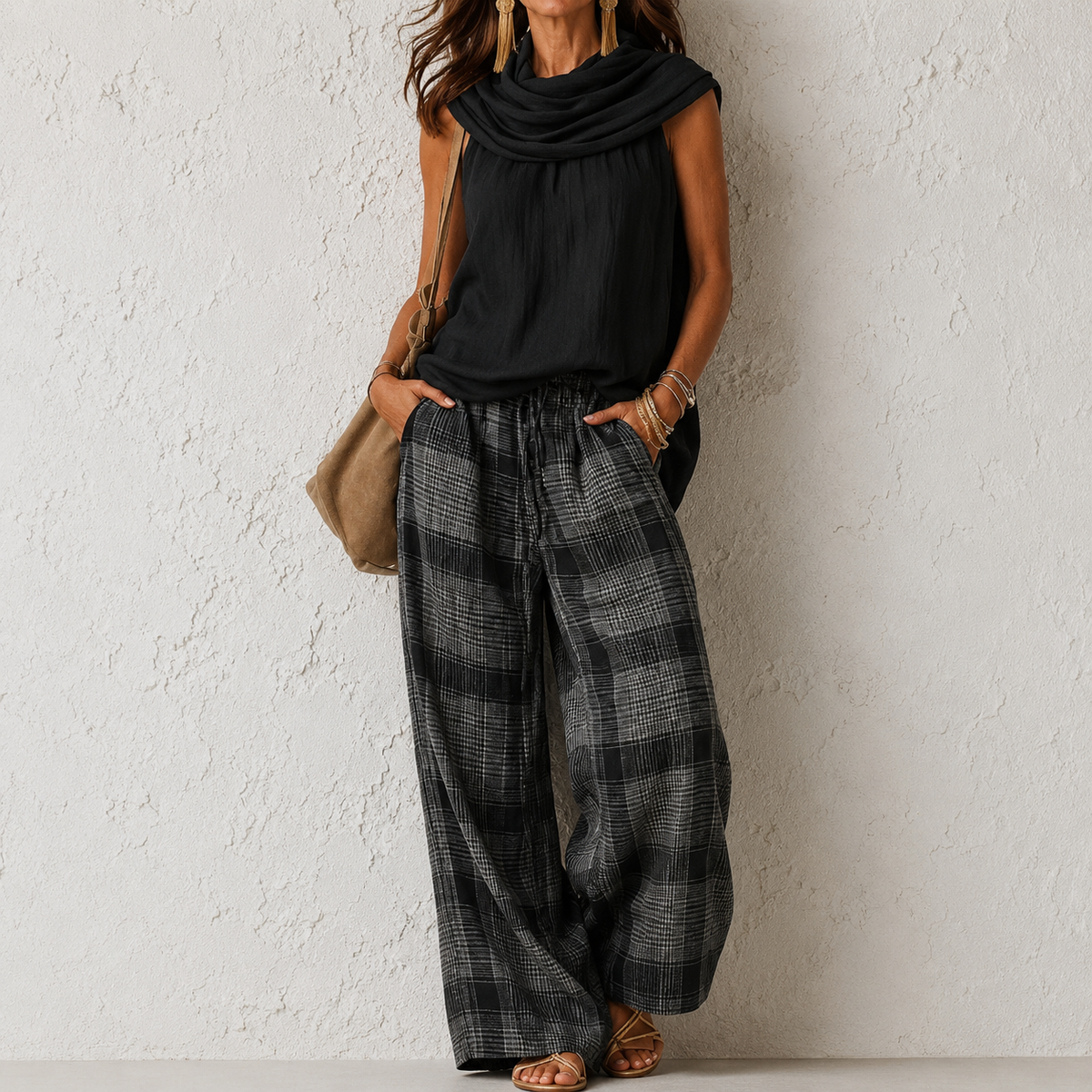 Odilinda | Conjunto Bohemio Confortable | Blanca Vela