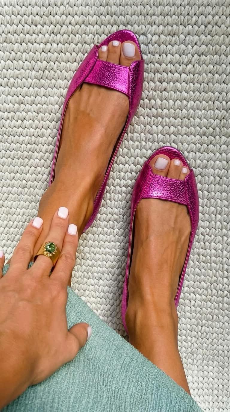 Adelina | Sandalias Doradas Comfort Chic | Blanca Vela