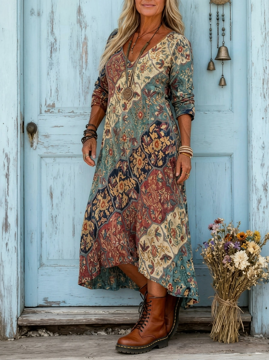 Lydia | Vestido femenino fluido de corte holgad | Blanca Vela