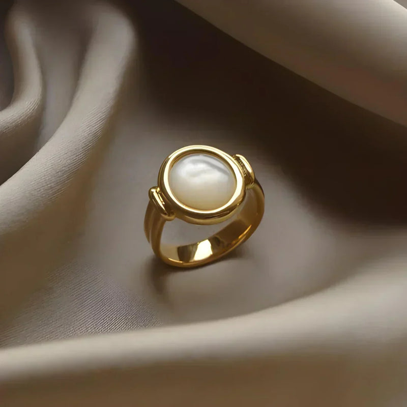 Anillo Declaración Todo Perlas | Blanca Vela