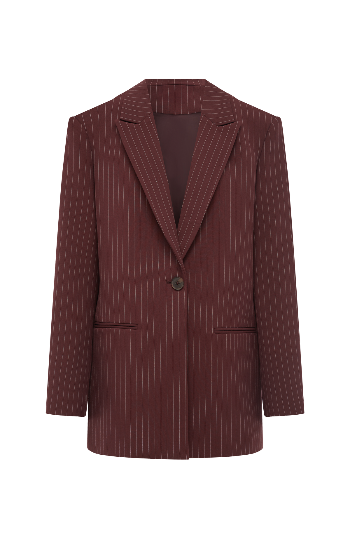 Blazer Reece - Burdeos a Rayas | Blanca Vela
