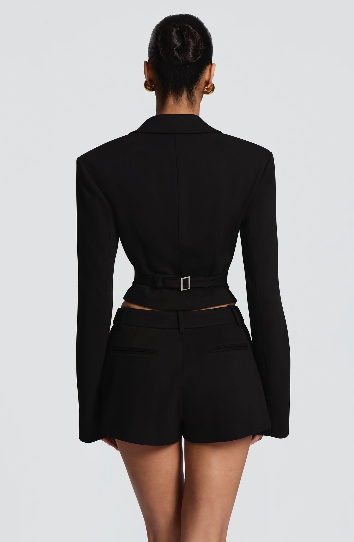 Blazer Corto Agatha - Negro | Blanca Vela