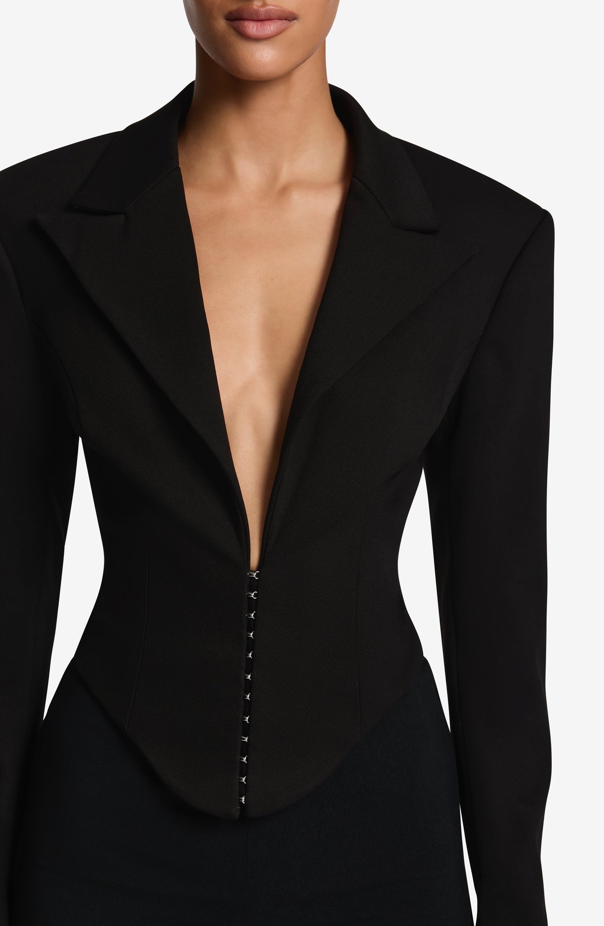 Blazer Corto Agatha - Negro | Blanca Vela