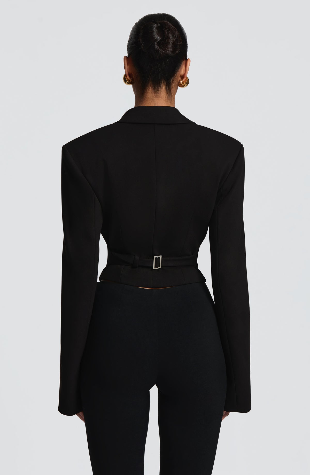 Blazer Corto Agatha - Negro | Blanca Vela