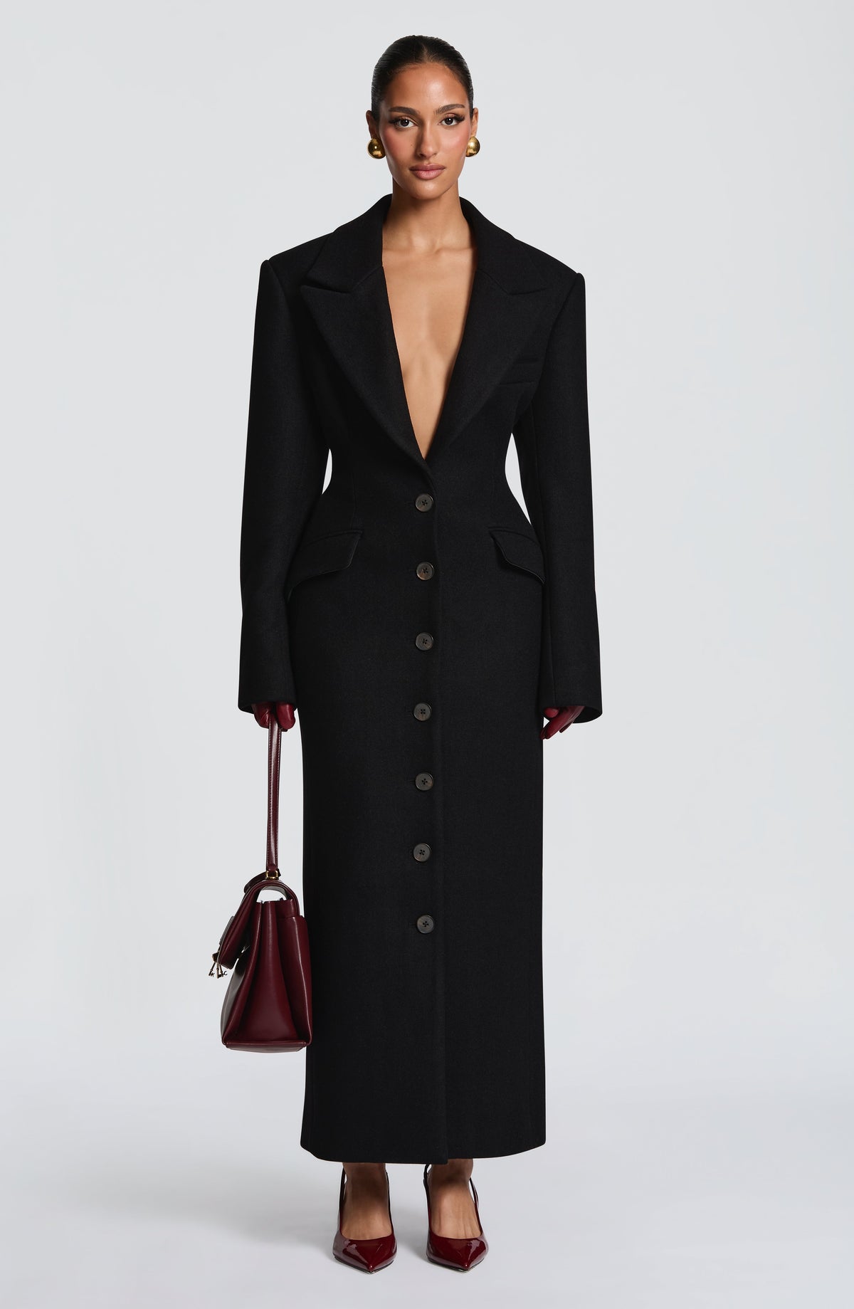 Abrigo Ursula - Negro | Blanca Vela