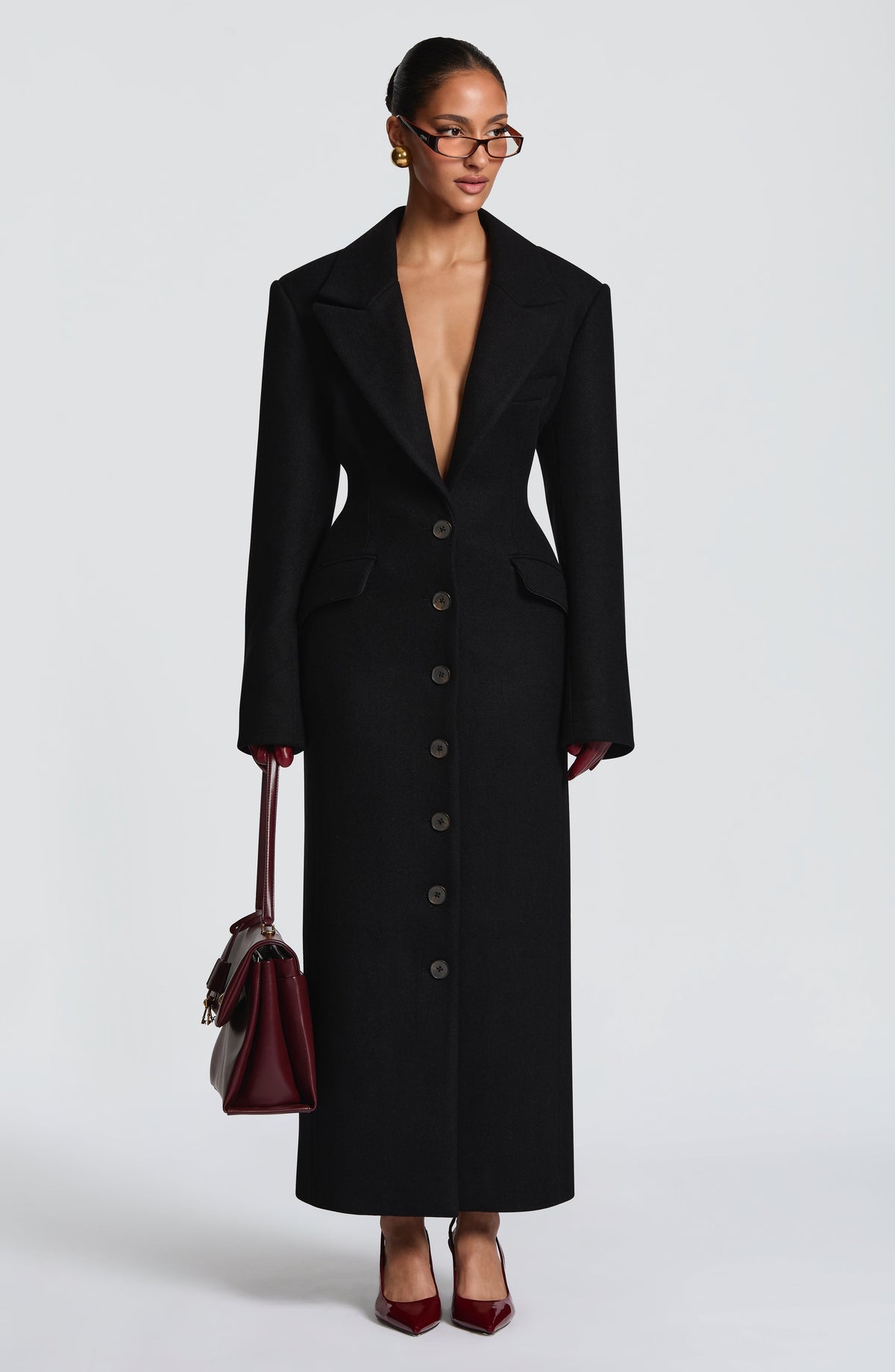 Abrigo Ursula - Negro | Blanca Vela