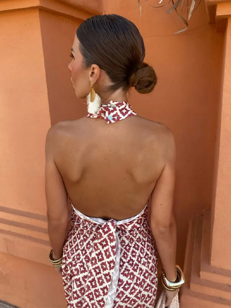 NOELIA | Conjunto con falda de volantes | Blanca Vela