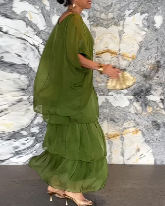 Lara – Elegante vestido largo y vaporoso | Blanca Vela