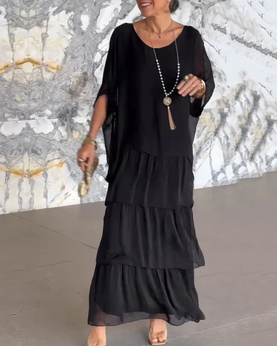 Lara – Elegante vestido largo y vaporoso | Blanca Vela