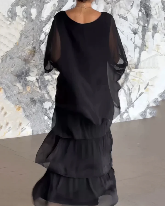 Lara – Elegante vestido largo y vaporoso | Blanca Vela