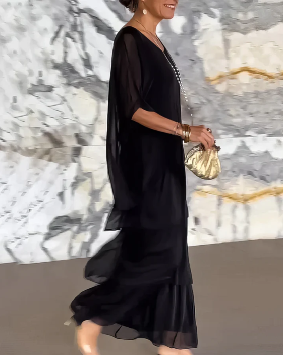 Lara – Elegante vestido largo y vaporoso | Blanca Vela