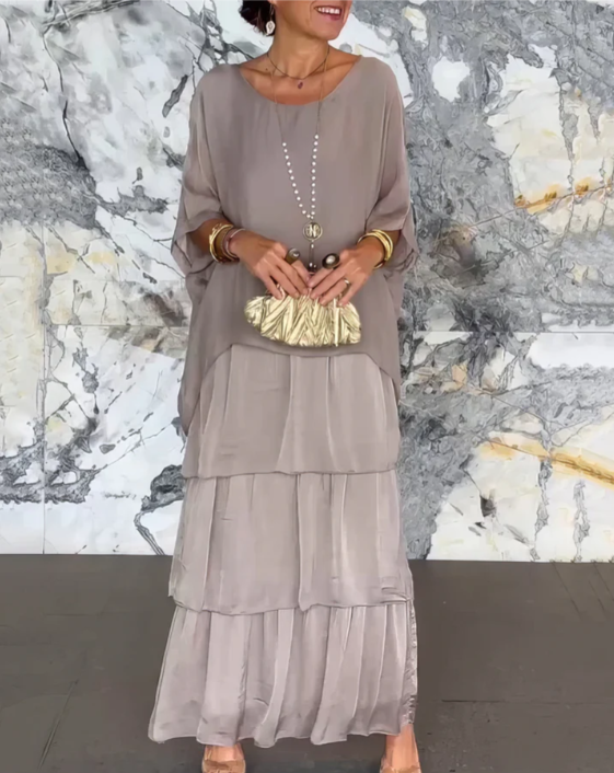 Lara – Elegante vestido largo y vaporoso | Blanca Vela