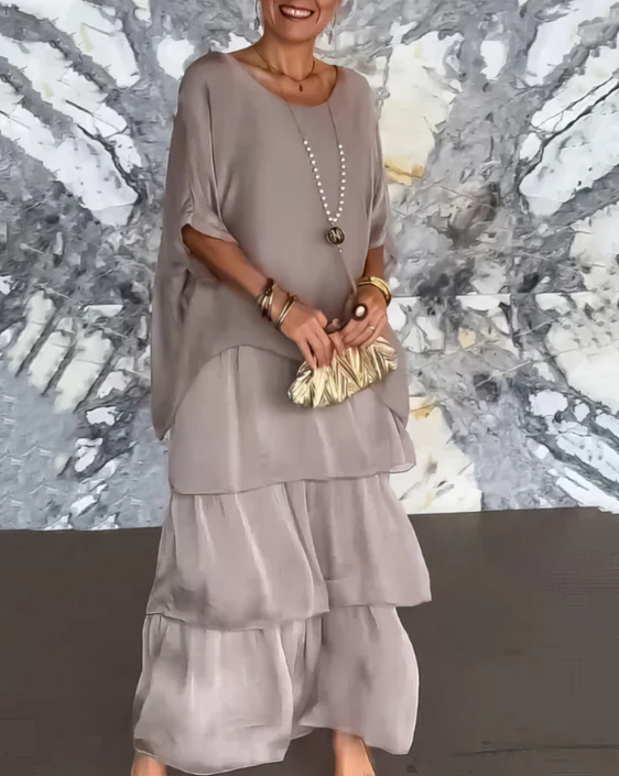 Lara – Elegante vestido largo y vaporoso | Blanca Vela