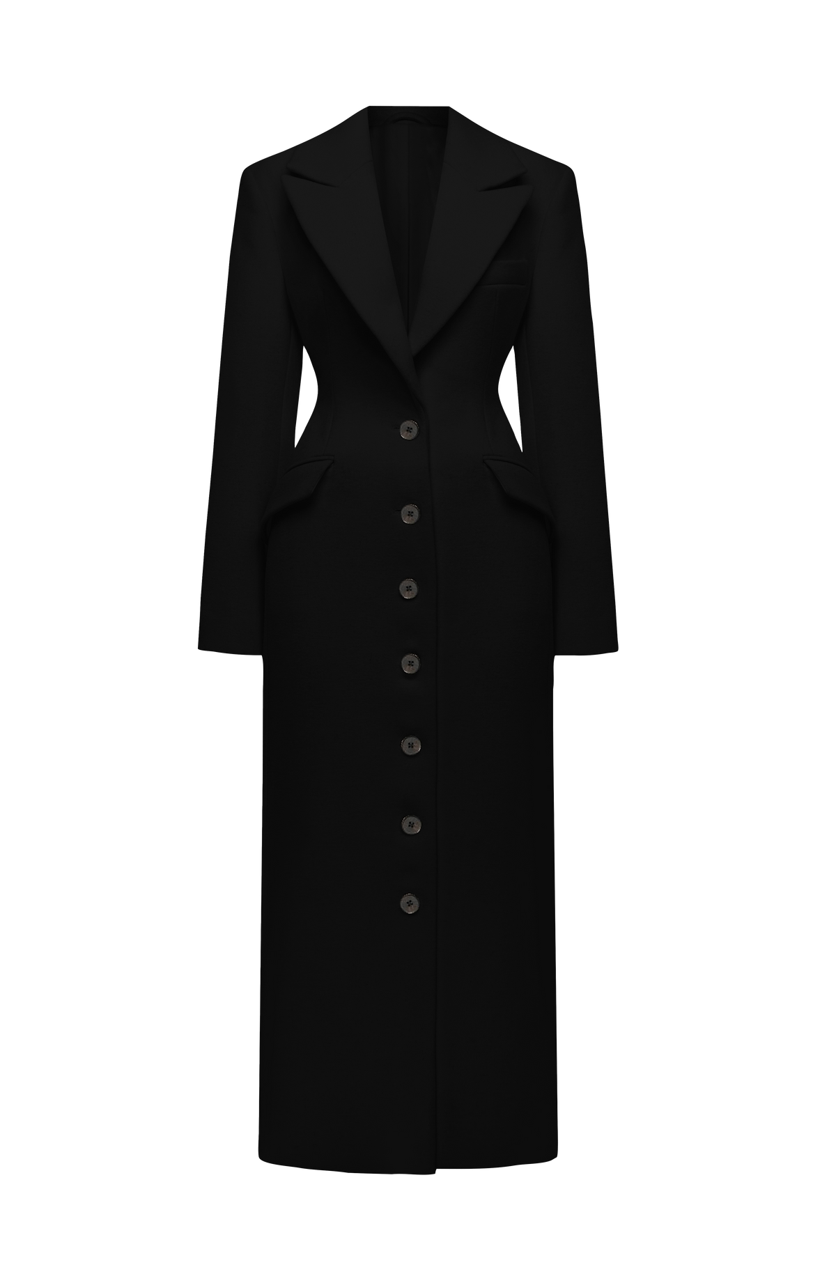 Abrigo Ursula - Negro | Blanca Vela