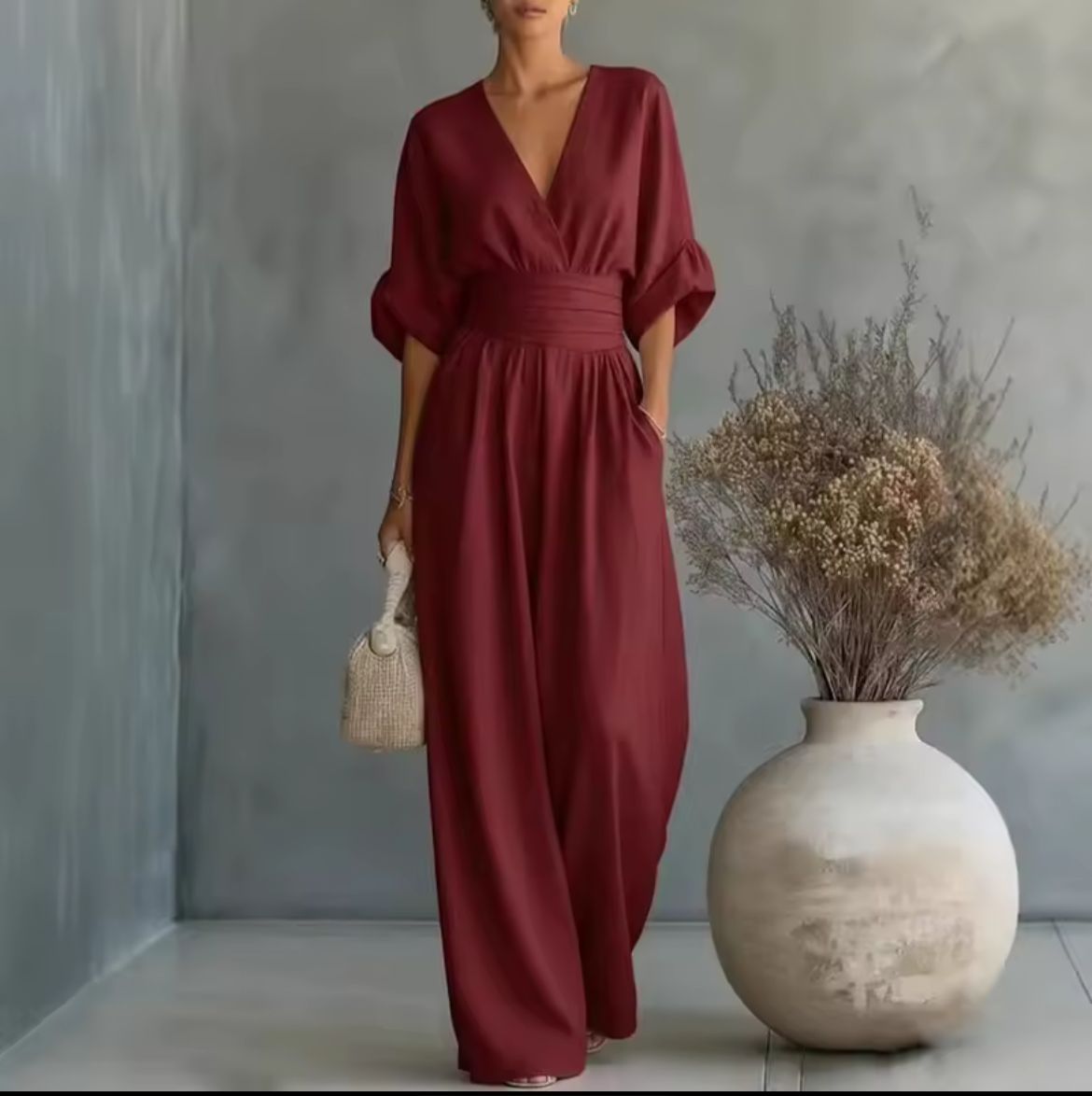 MARTA | Mono con manga kimono | Blanca Vela