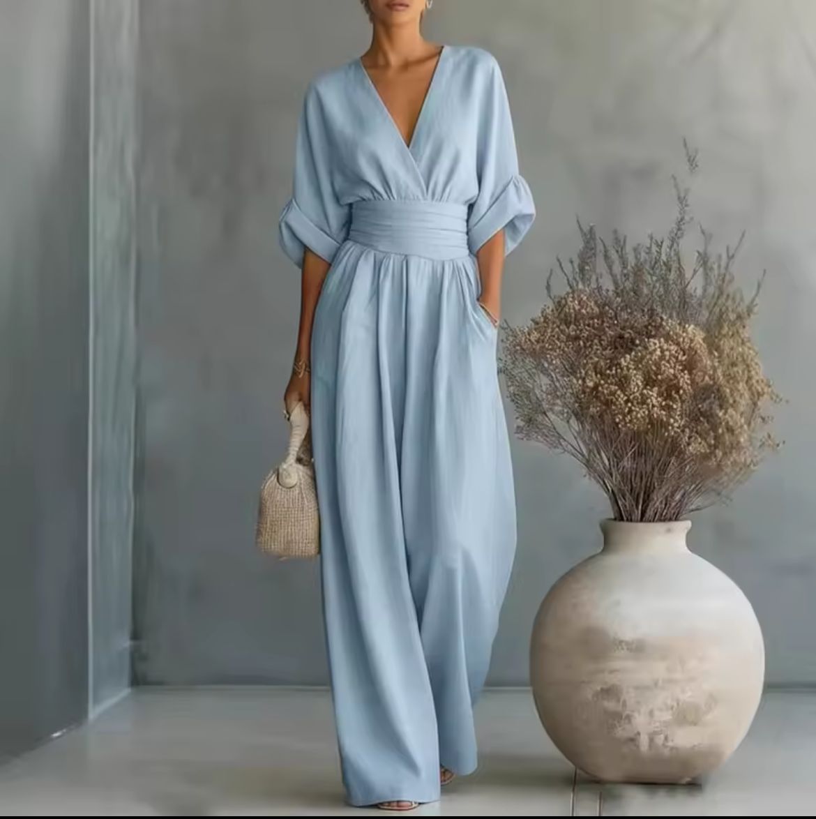 MARTA | Mono con manga kimono | Blanca Vela