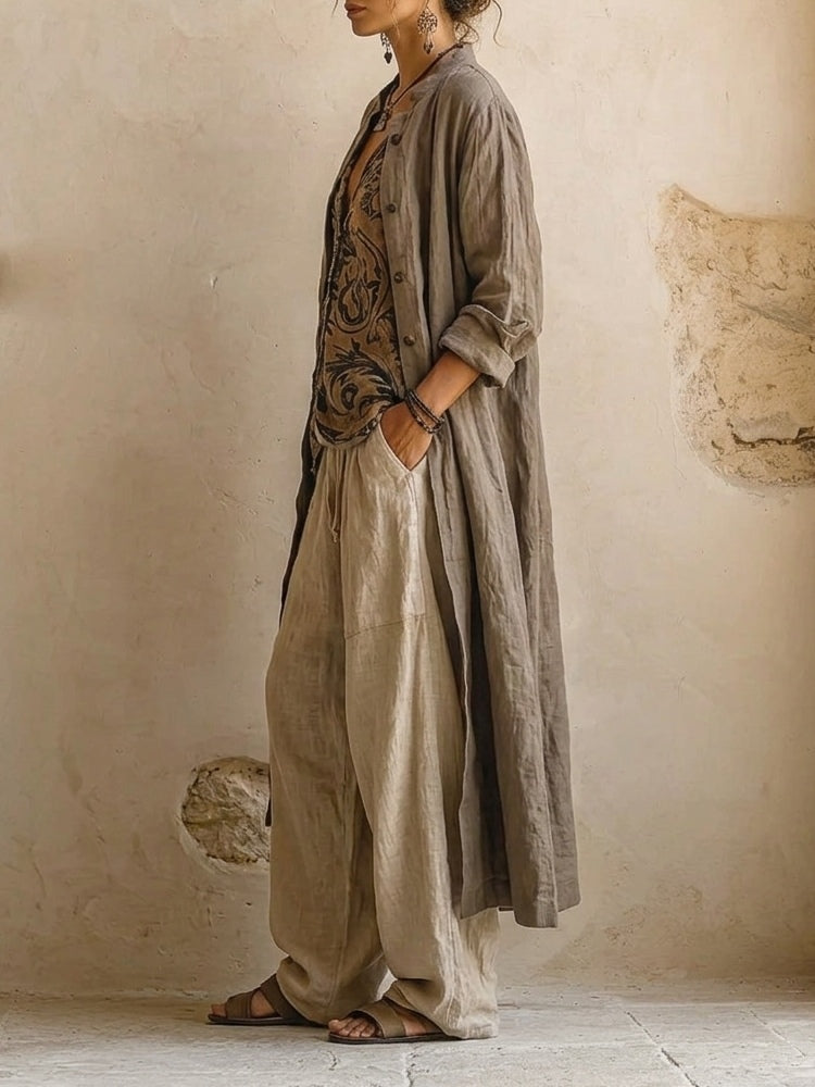 Patrizia | Conjunto de Tres Piezas | Blanca Vela