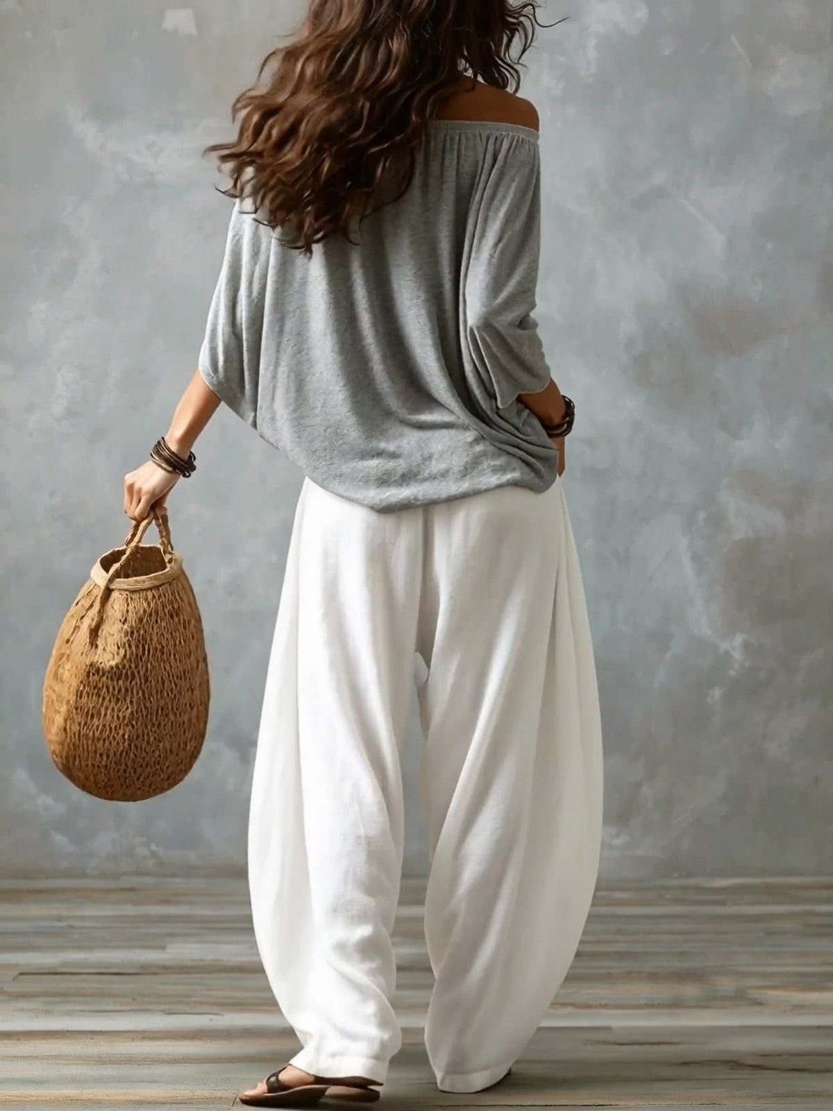 Raffaella | Conjunto Hombros Descubiertos | Blanca Vela