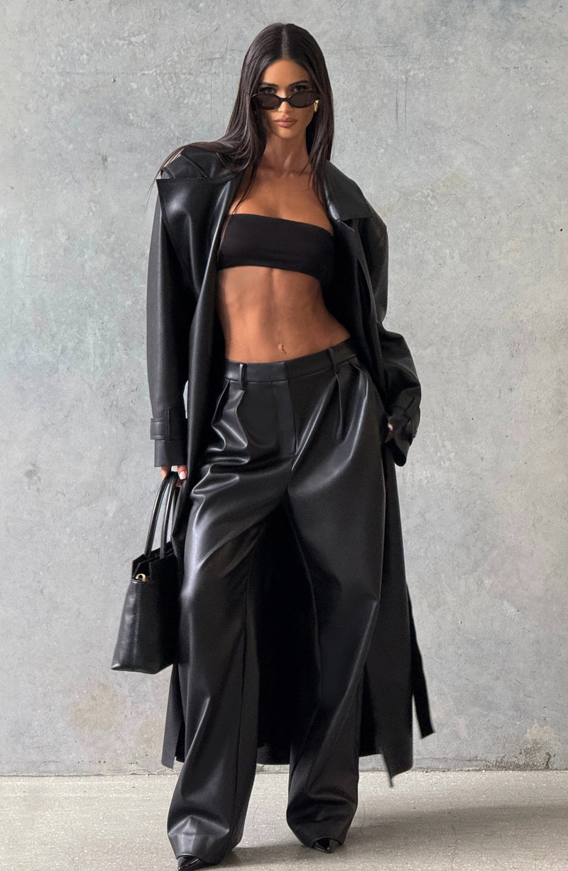 Trench Bridget - Negro | Blanca Vela