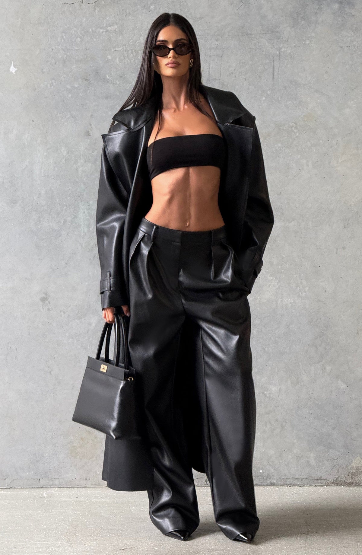 Trench Bridget - Negro | Blanca Vela