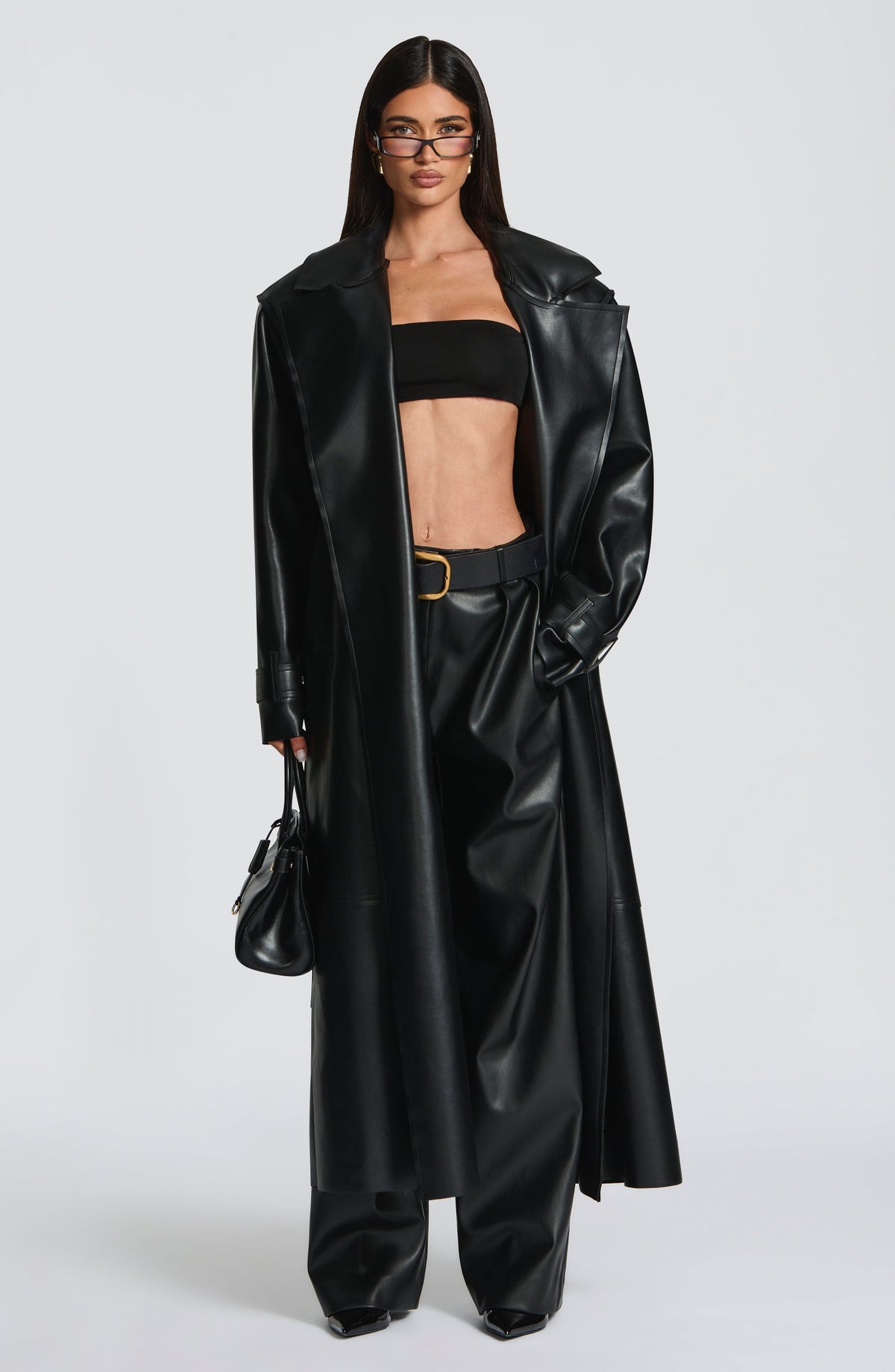 Trench Bridget - Negro | Blanca Vela